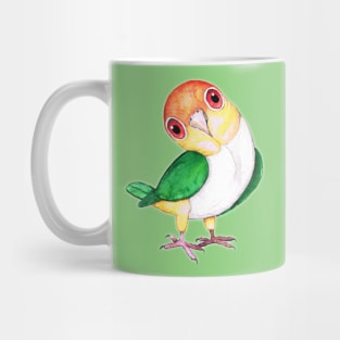 White bellied caique Mug